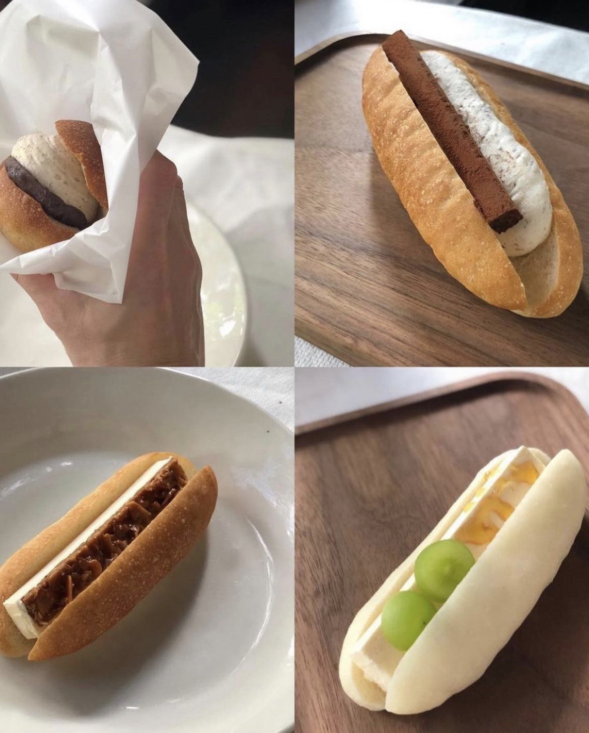 軒先マルシェ限定フレーバーのアイスサンド