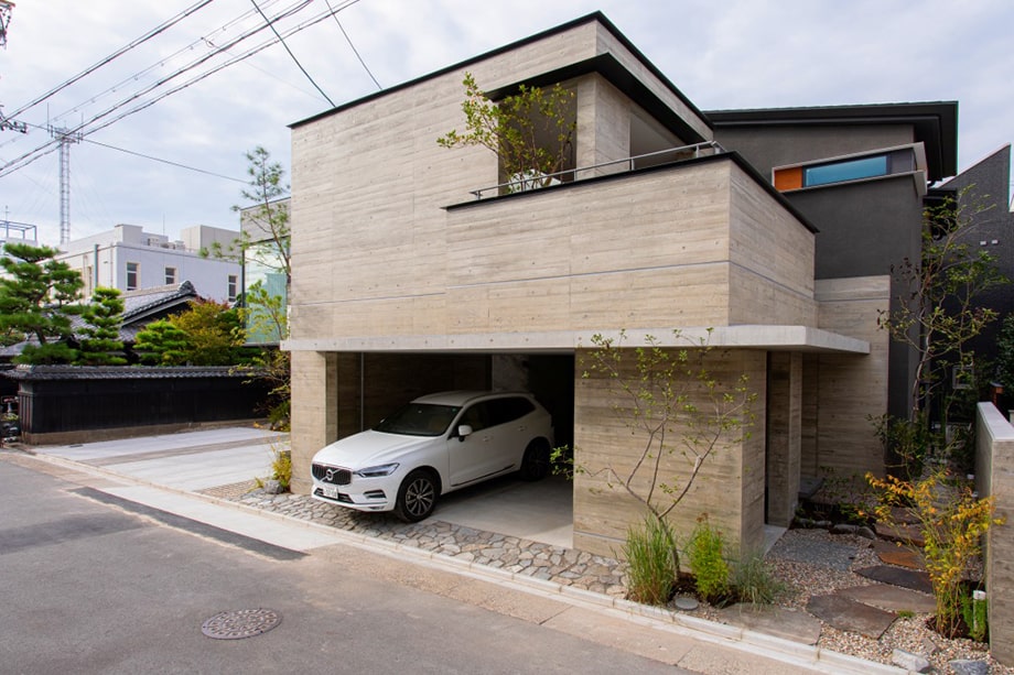 コンクリート打ち放し住宅