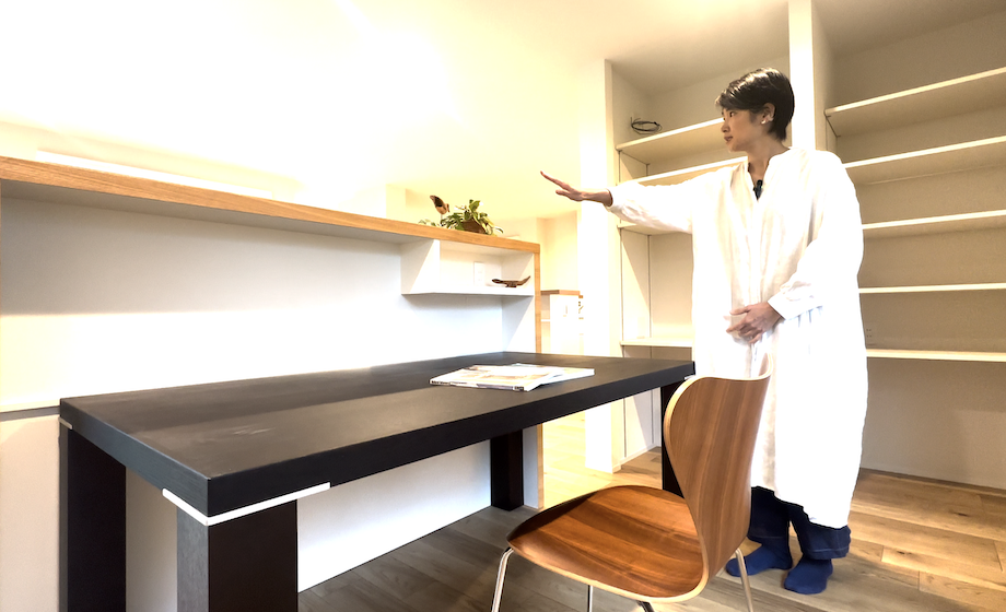 家の中にある仕事場