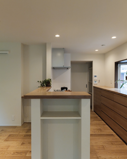 使い勝手の良いキッチン