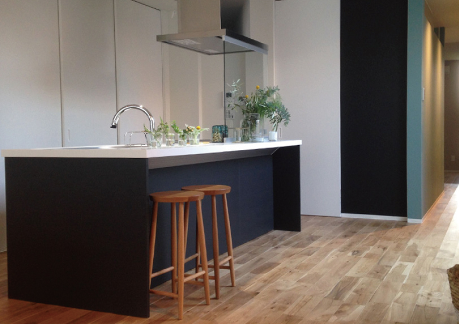 スッキリとしたキッチン