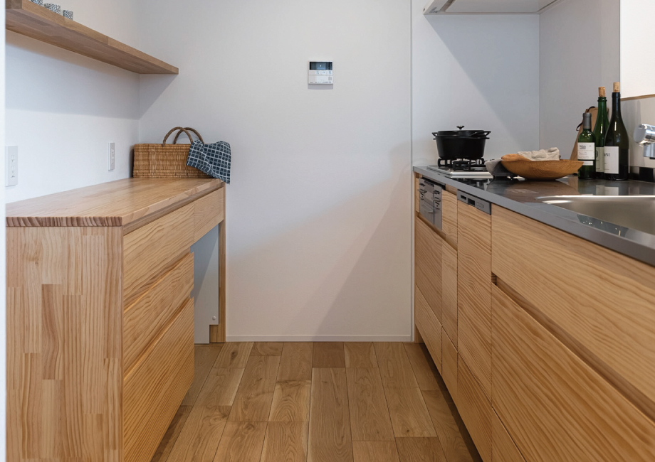 ウッドワンのキッチン