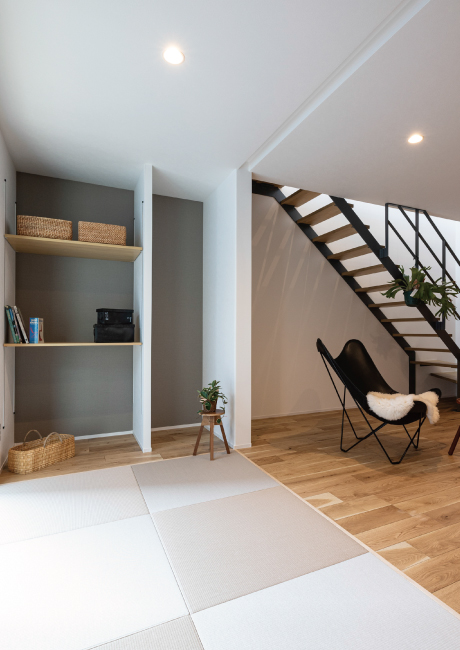 リビングにある畳空間