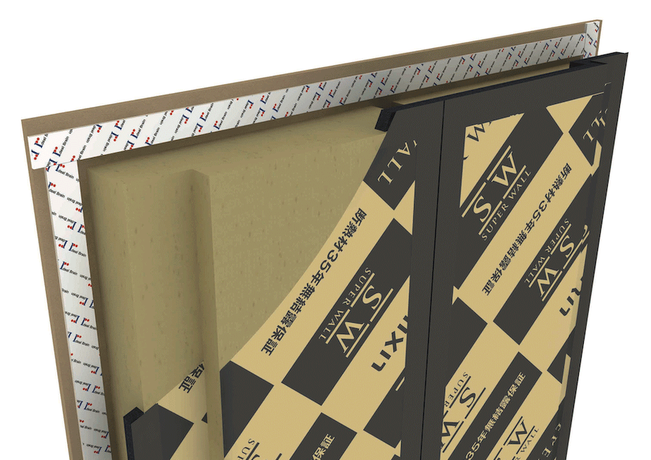 硬質ウレタンフォームの断熱材